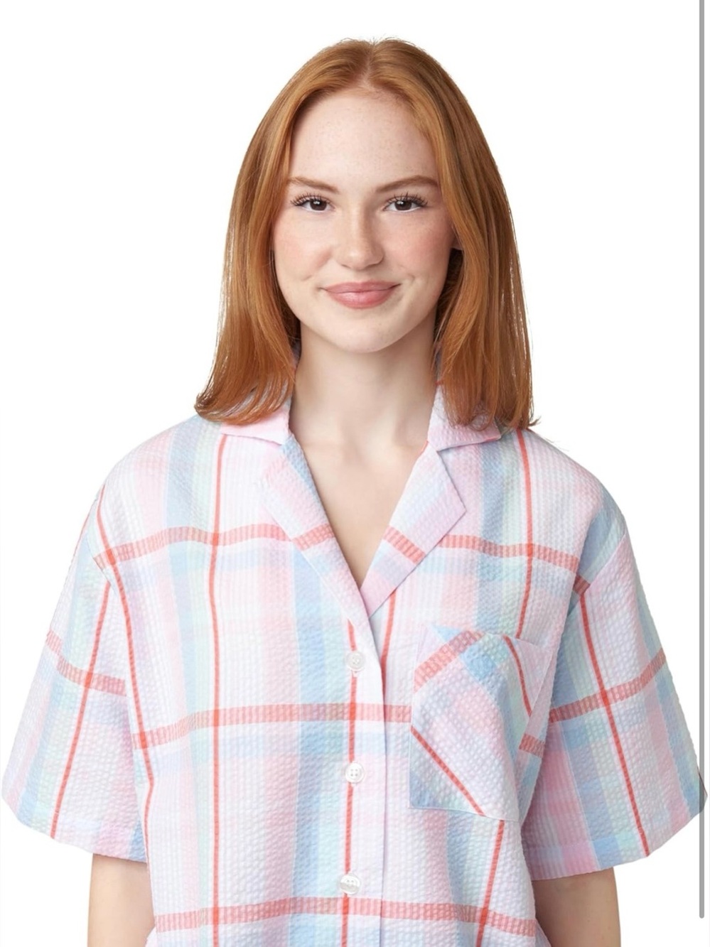HUE Women's Pajama 2 Piece Set Includes Sleep Top and Boxer Shorts-SIZE XL